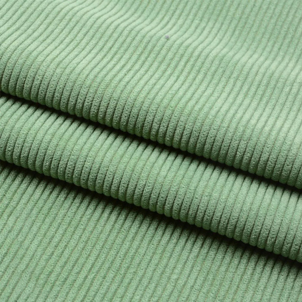 50*150cm Corduroy Fabric Solid Color Stripe for Sewing Apparel Overcoat Skirt Pillow Bed Sheet Cover Clothes Lining Home Textile