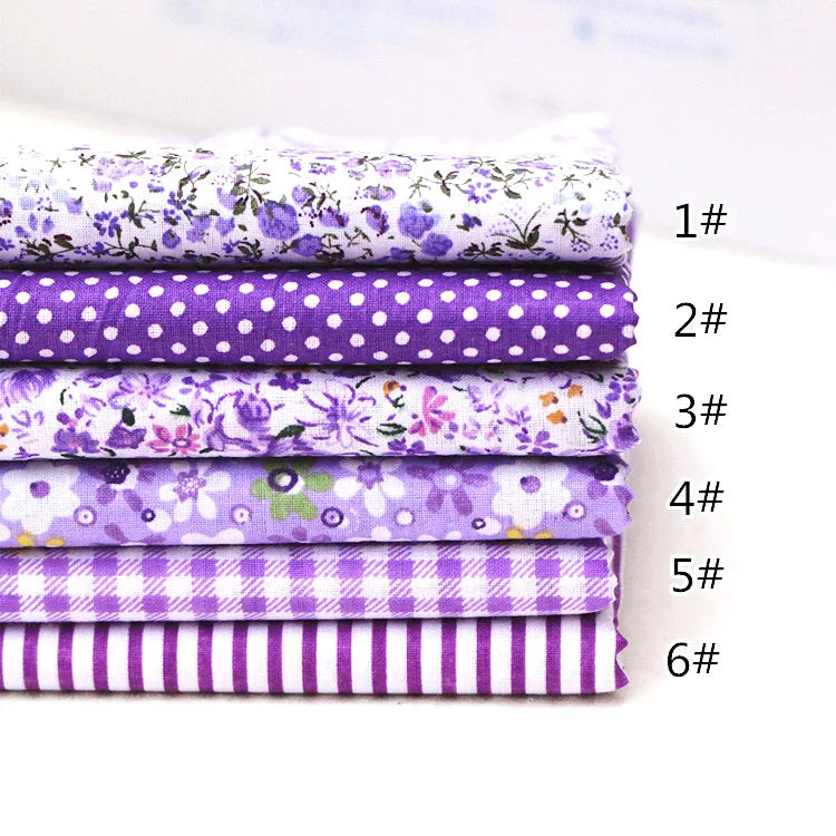Colourful Cotton Fabric Pre-Cut Bundle