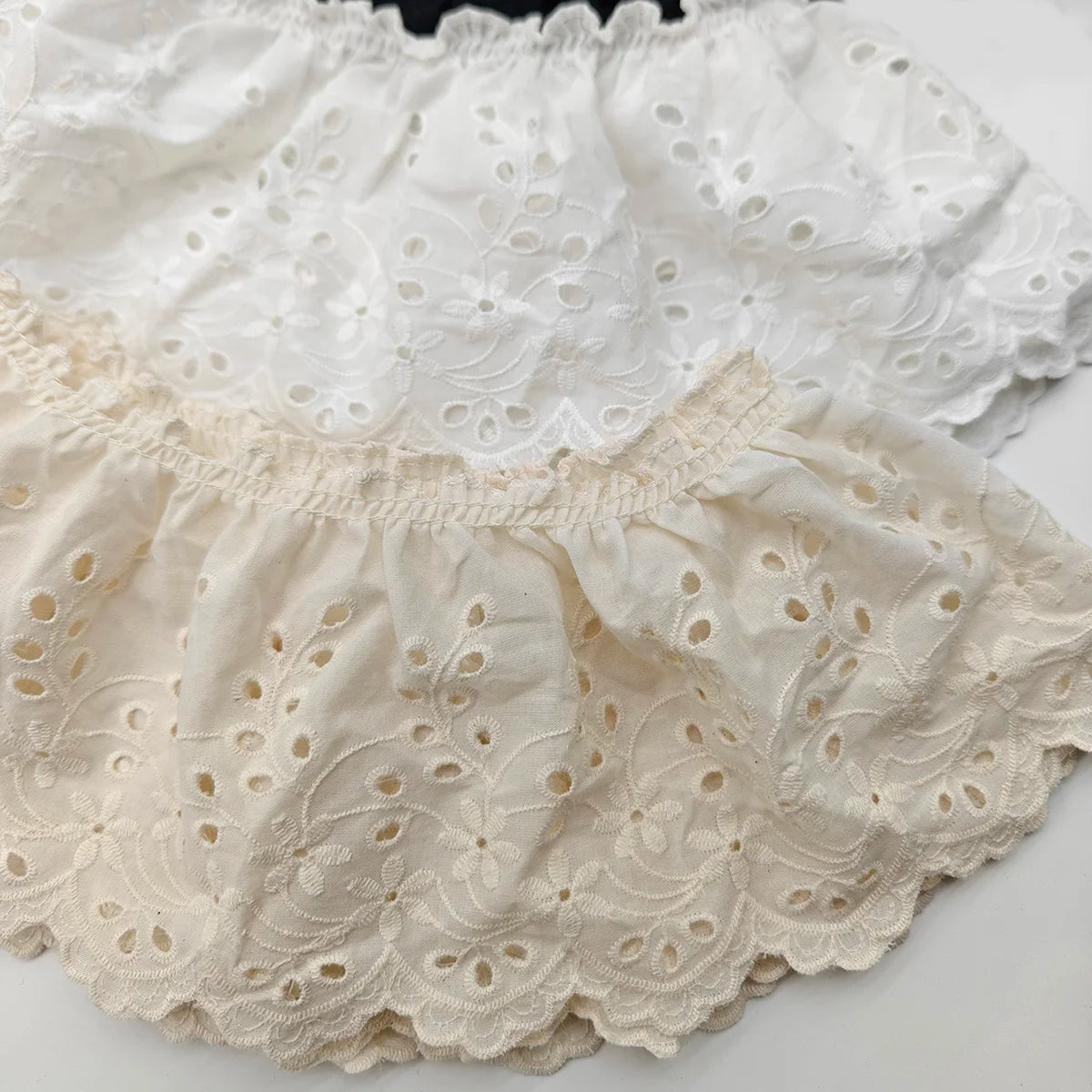 1 yard cotton cut-out embroidery lace garment accessories home textiles home decoration tablecloth lace fabric