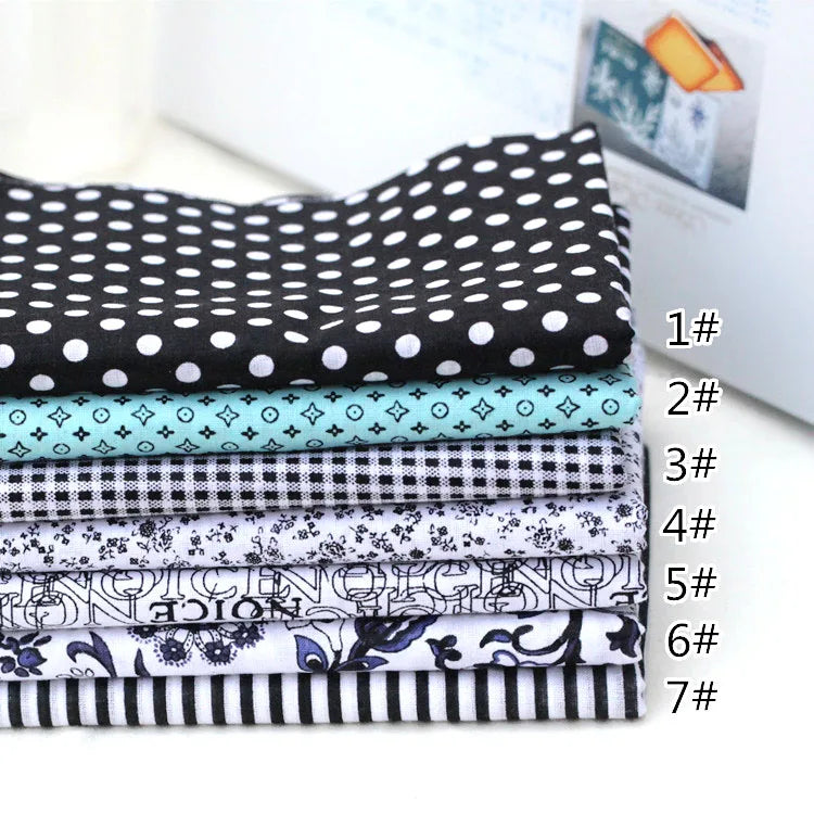 Colourful Cotton Fabric Pre-Cut Bundle