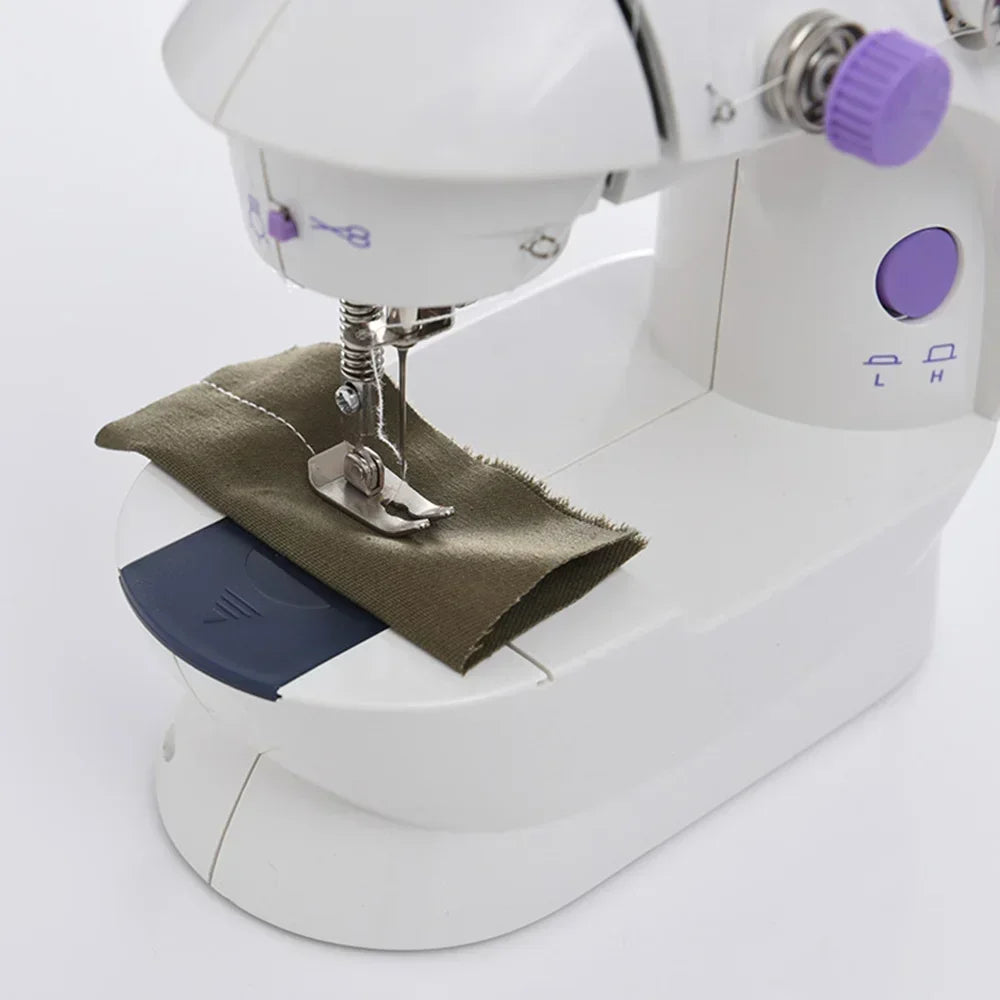 Household Mini Sewing Machine with Light & Accessories