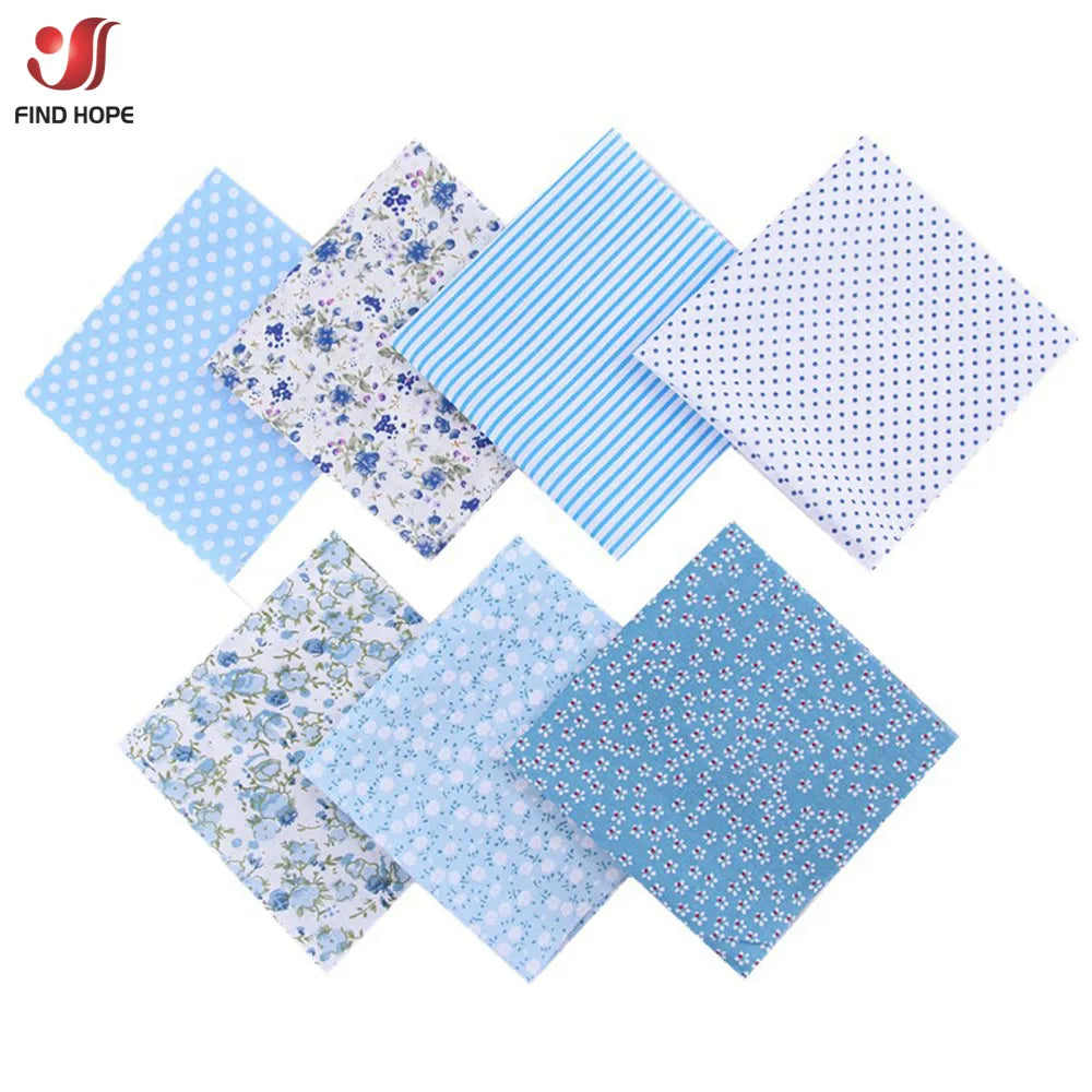 Colourful Cotton Fabric Pre-Cut Bundle