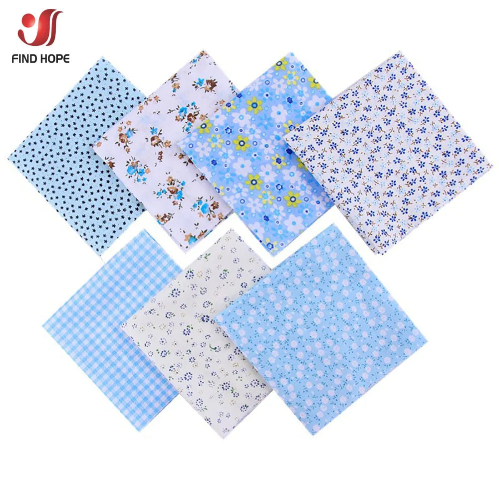 Colourful Cotton Fabric Pre-Cut Bundle
