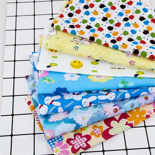 Assorted Floral Cotton Fabric Pre-Cut Bundle