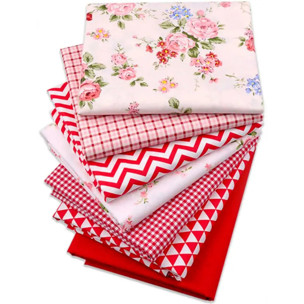 Colourful Cotton Fabric Pre-Cut Bundle