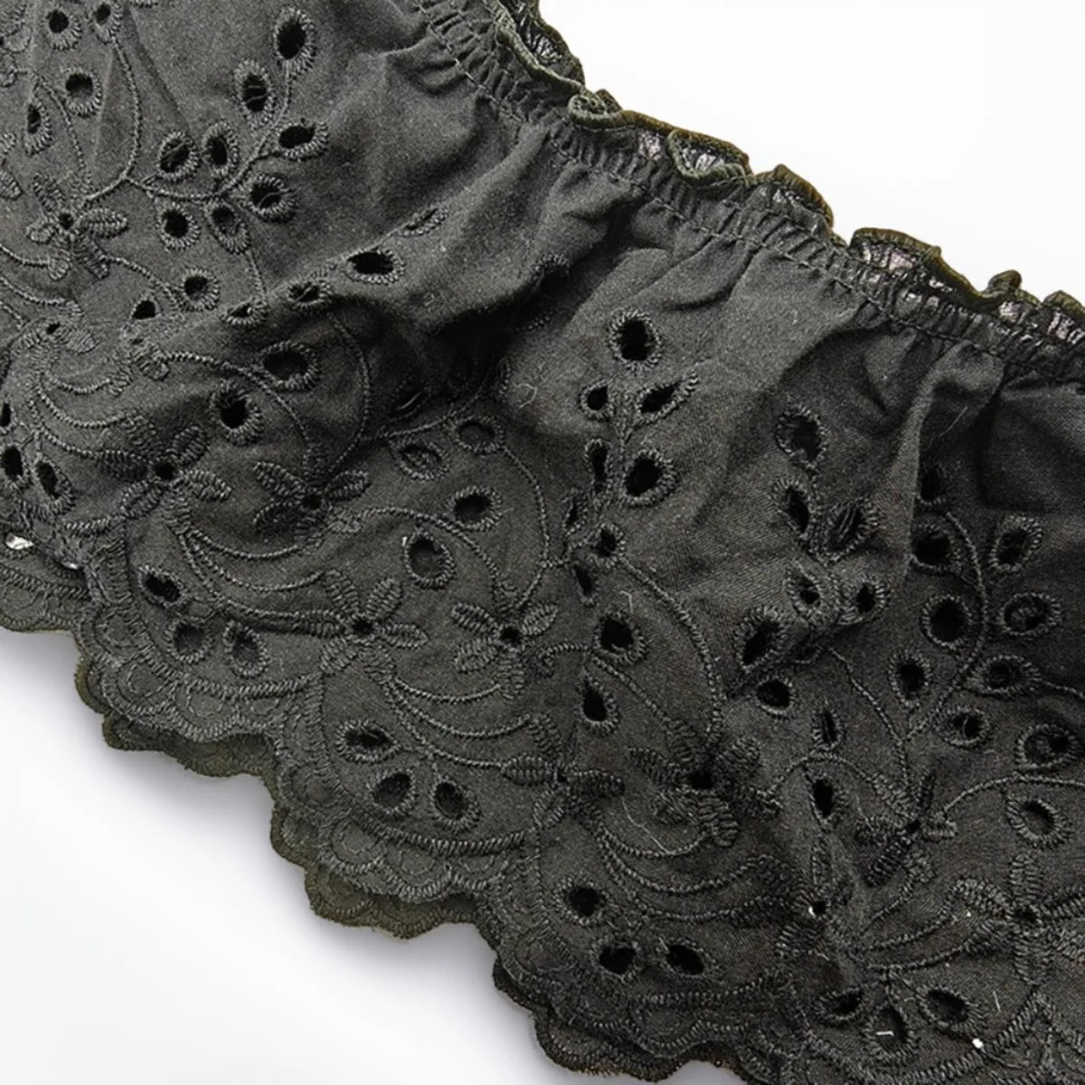 1 yard cotton cut-out embroidery lace garment accessories home textiles home decoration tablecloth lace fabric