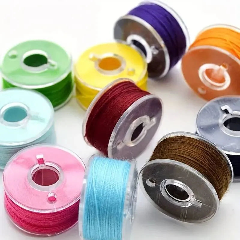 36 Colours High Quality Sewing Thread Boxed Bobbin Set – 36pcs