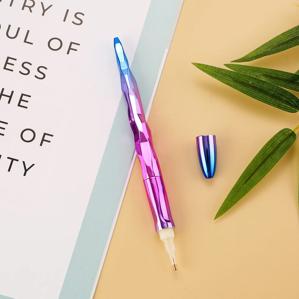 5D Matte Diamond Painting Pen Tool Point Drill Pens Roller Glue Clay Kits DIY Wheel Easy 5D Diamond Painting Cross Stitch Set