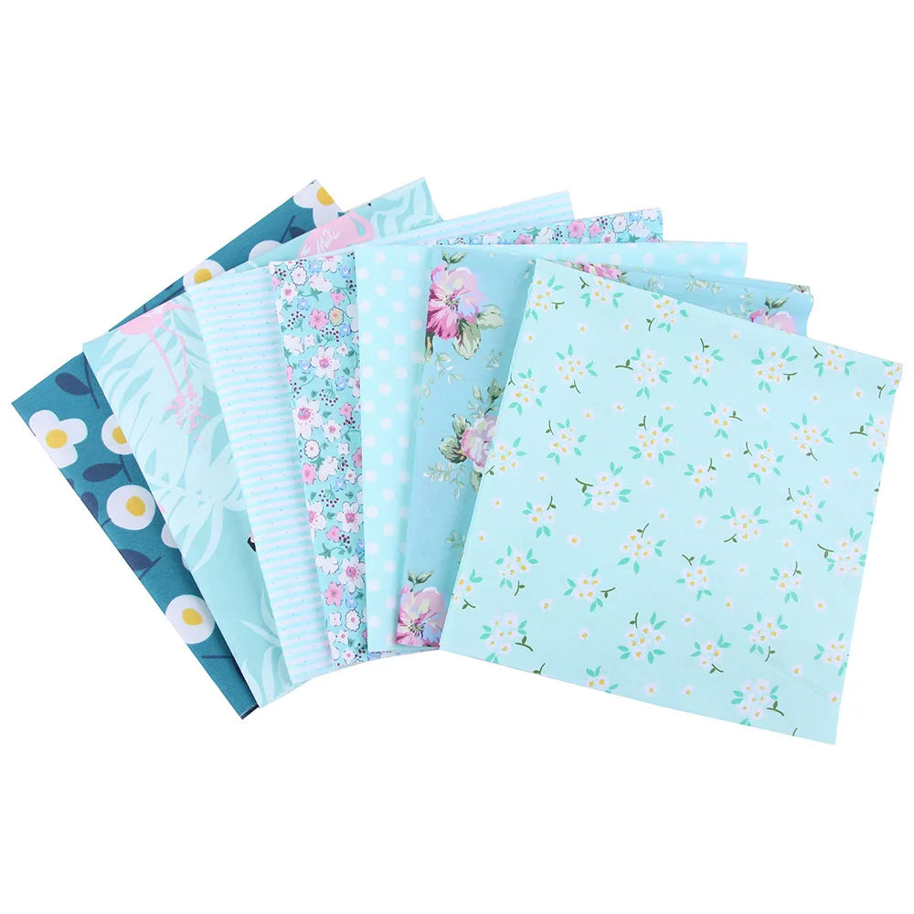 Assorted Floral Cotton Fabric Pre-Cut Bundle