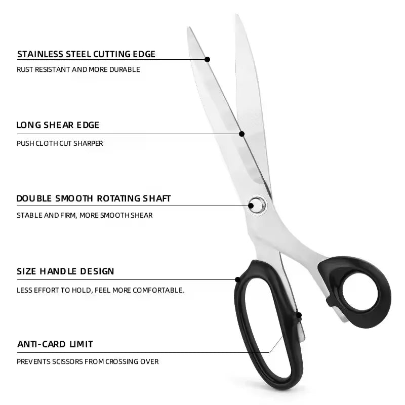 Professional Tailor Scissors – Heavy Duty Sewing Shears