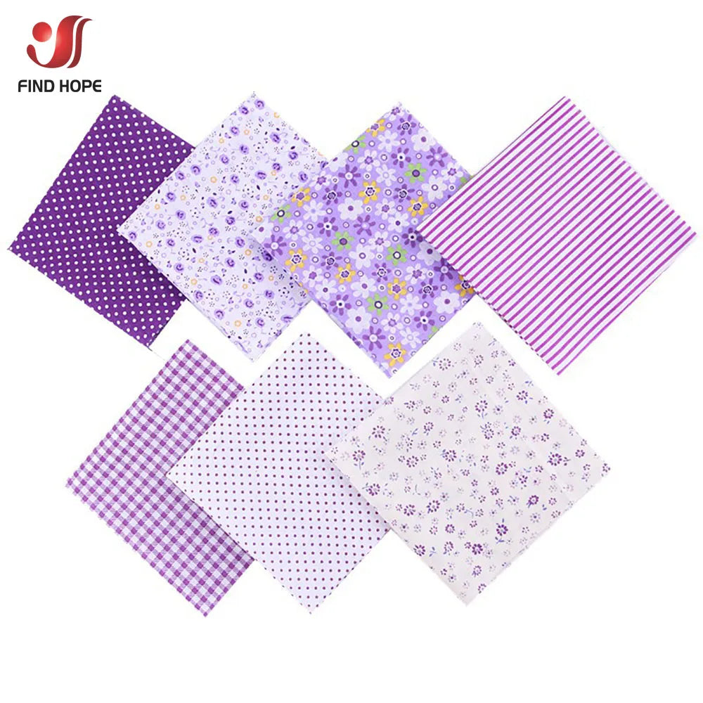 Colourful Cotton Fabric Pre-Cut Bundle