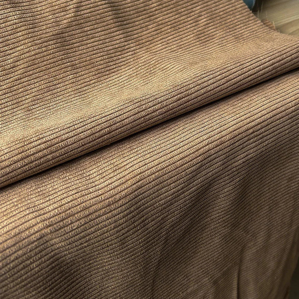 50*150cm Corduroy Fabric Solid Color Stripe for Sewing Apparel Overcoat Skirt Pillow Bed Sheet Cover Clothes Lining Home Textile