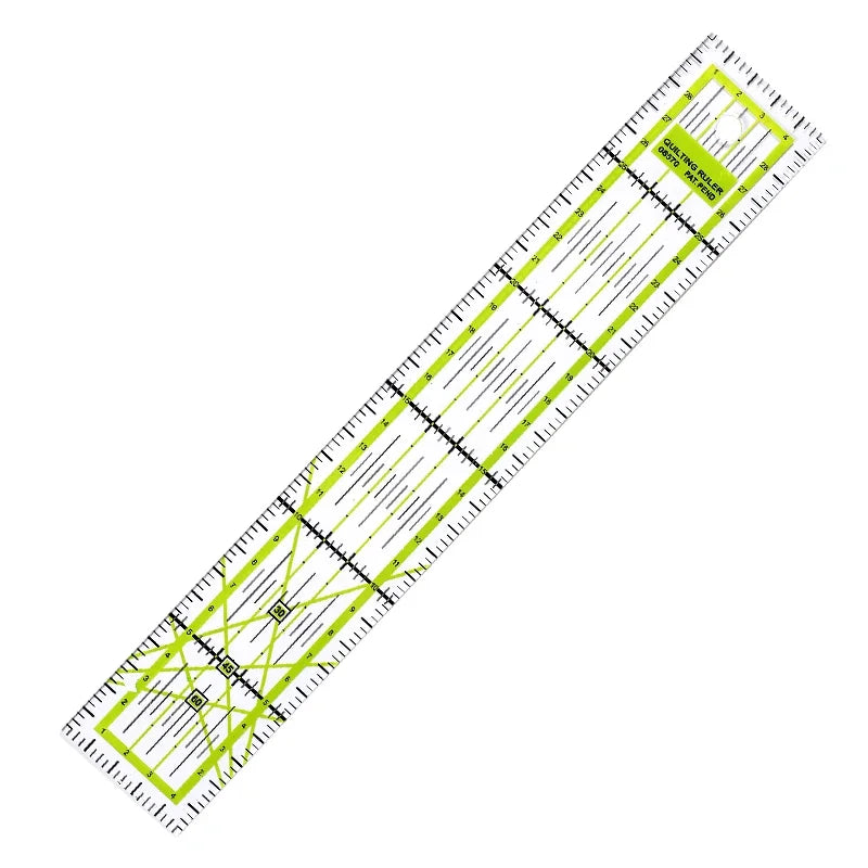 TLKKUE Acrylic Sewing Ruler For Patchwork Square Fabric Cloth Ruler For Dressmaker DIY Sewing Quilting Yardstick Cutting Tools