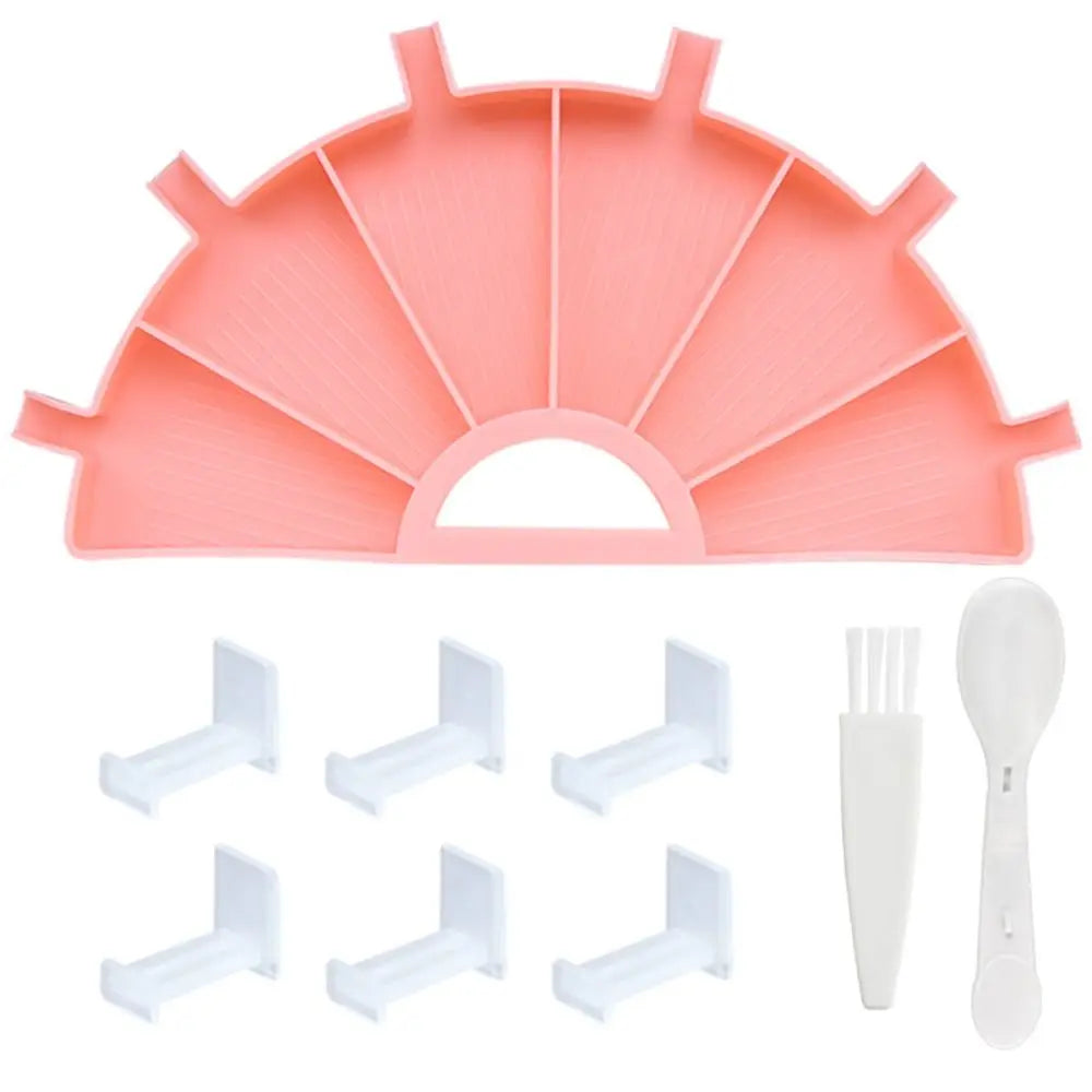 6 Grid Palette Diamond Painting Tray Kits Large Capacity Drill Plate Diamond Painting Pen Beading Plates Cross Stitch Tools