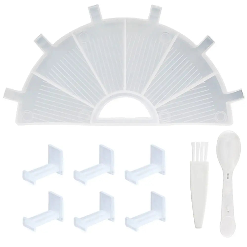 6 Grid Palette Diamond Painting Tray Kits Large Capacity Drill Plate Diamond Painting Pen Beading Plates Cross Stitch Tools