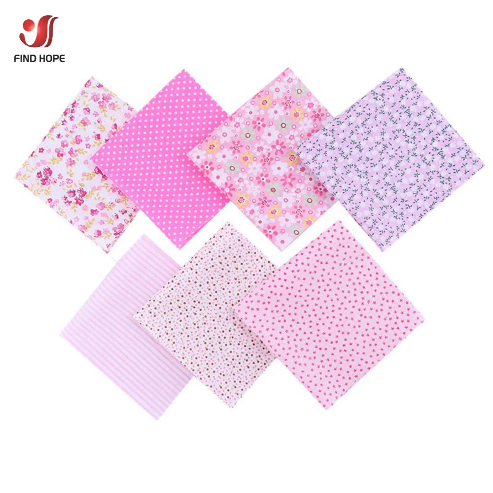 Colourful Cotton Fabric Pre-Cut Bundle