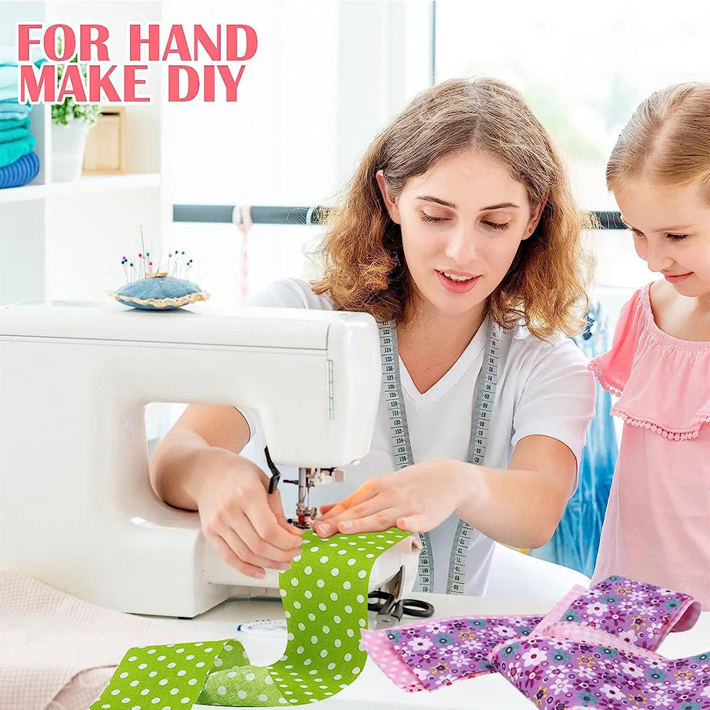 40Pcs Floral Cotton Fabric Patchwork Roll Fabric Roll up Fabric Strips For Quilting Sewing DIY & Quilt Beginners 6.5 X 25cm