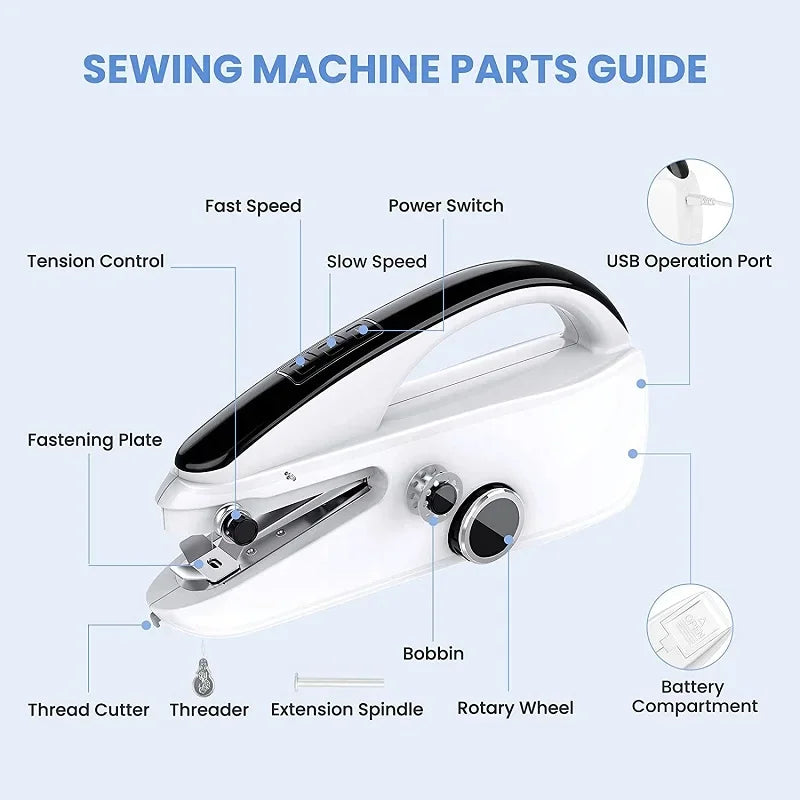 Handheld Electric Mending Sewing Machine