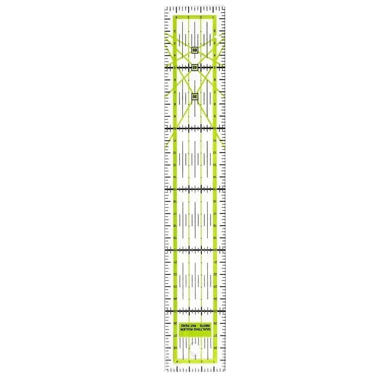 1/2pcs 15cm Quilting Patchwork Ruler Fabric Cloth Cutting Ruler Acrylic Sewing Rulers DIY Knitting Crafts Tailor Sewing Tools