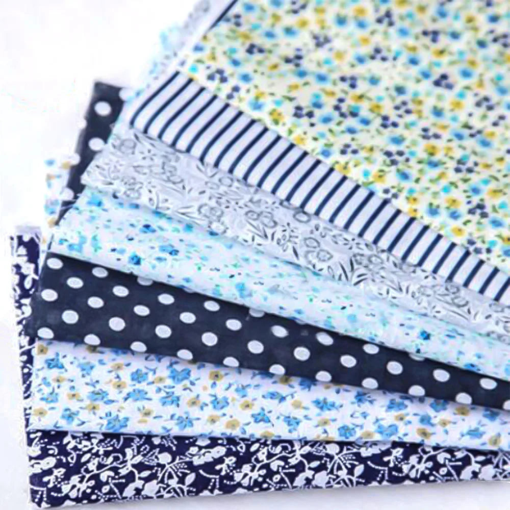 Colourful Cotton Fabric Pre-Cut Bundle