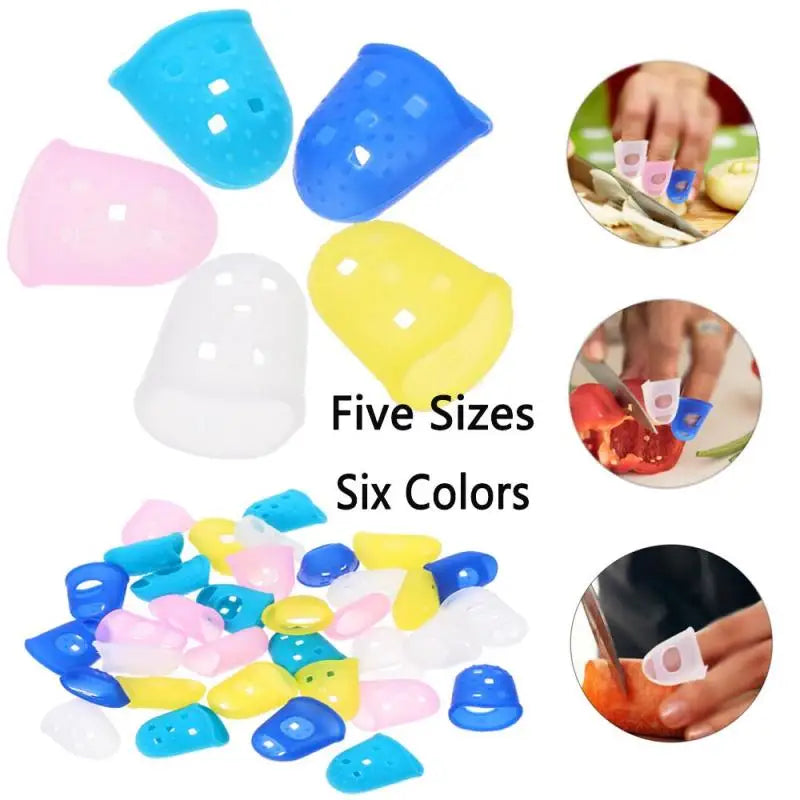 Multifunctional Silicone Thimbles – Protective Finger Sleeves