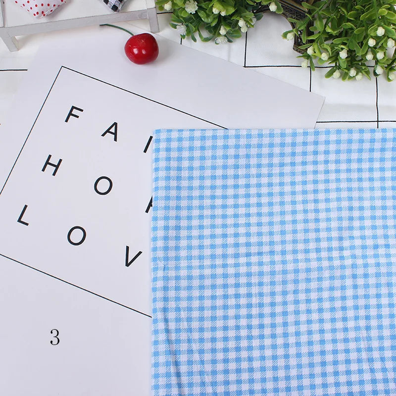 Printed Cotton Fabric for Sewing, Quilting Fabrics for Patchwork, Needlework, DIY Handmade Accessories, 25x25cm