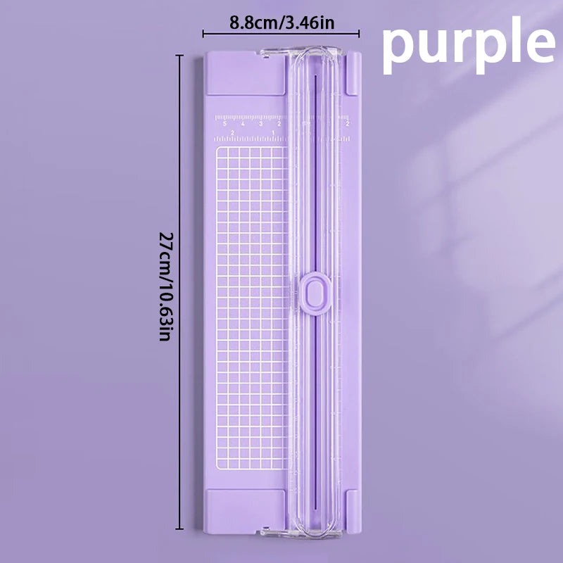 Lightweight A4 Cutting Mat Paper Cutter with Pull-out Ruler