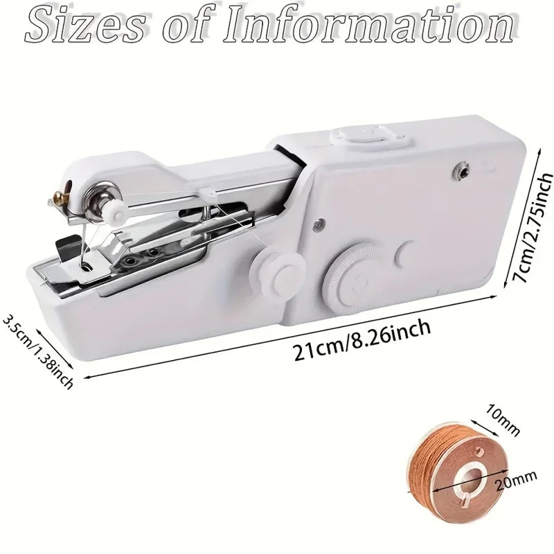 Small Portable Battery-Powered Sewing Machine