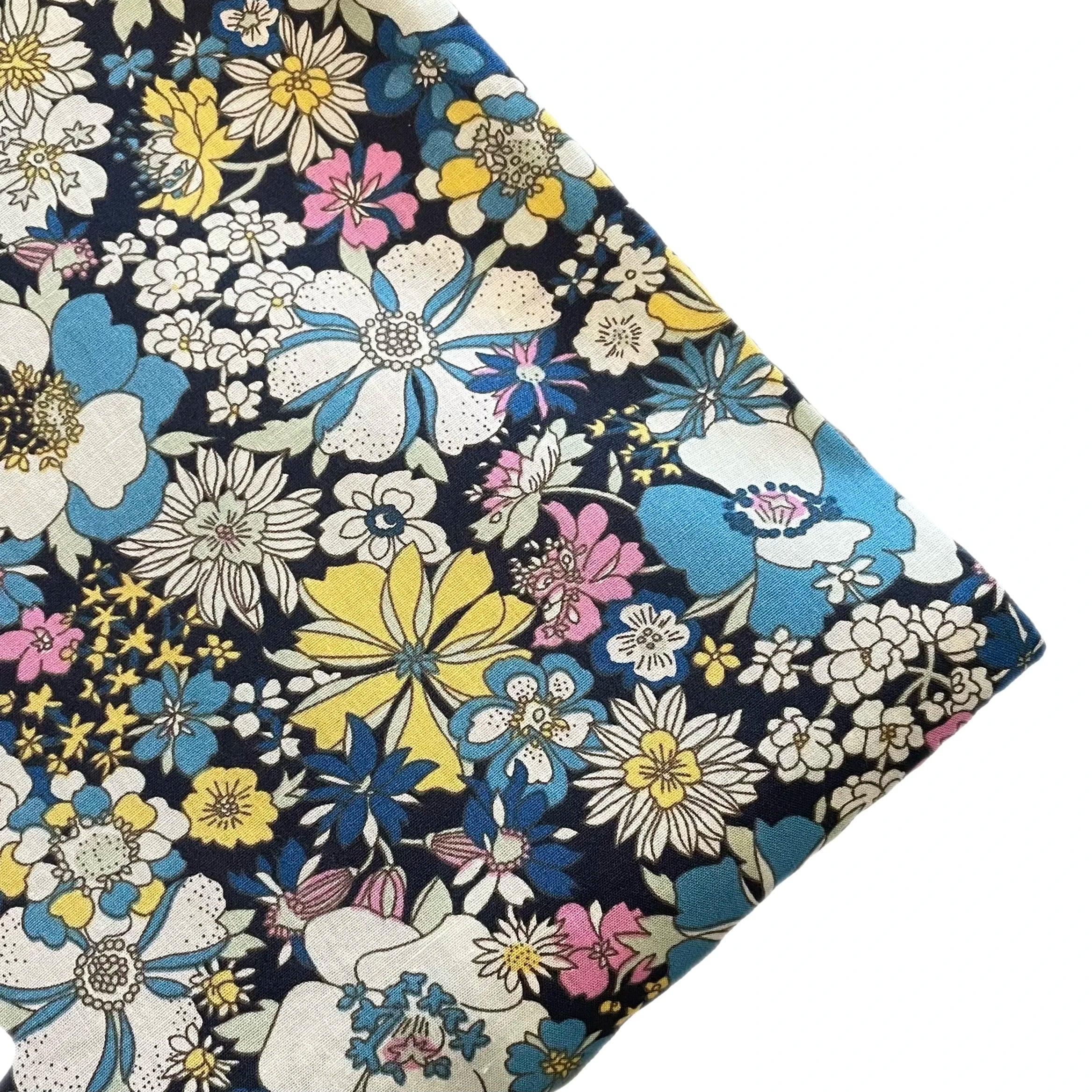 Alice Floral Cotton Poplin Fabric