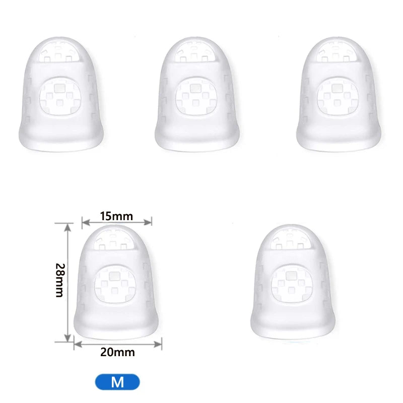 Multifunctional Silicone Thimbles – Protective Finger Sleeves