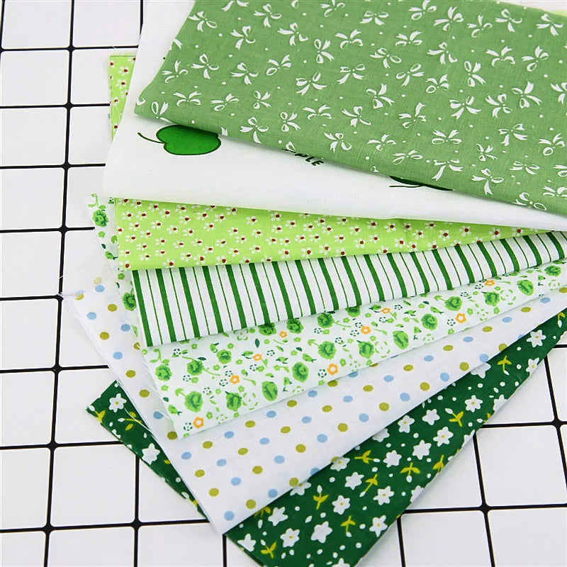 Colourful Cotton Fabric Pre-Cut Bundle