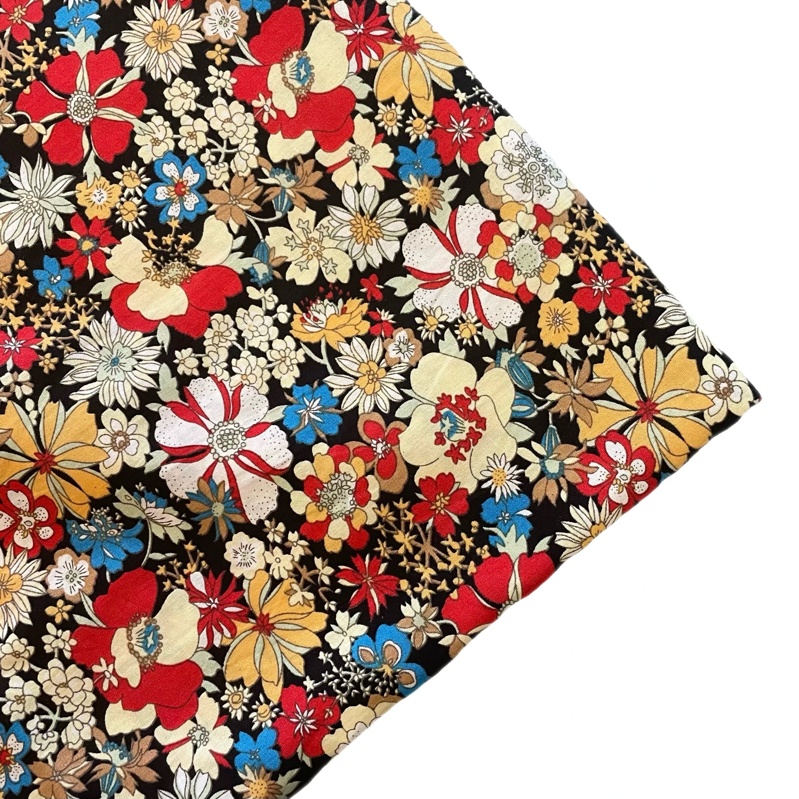 Alice Floral Cotton Poplin Fabric