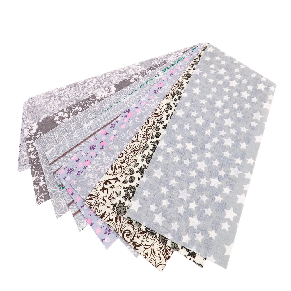 Colorful Jelly Roll Cotton Fabric Strips – 9pcs Set
