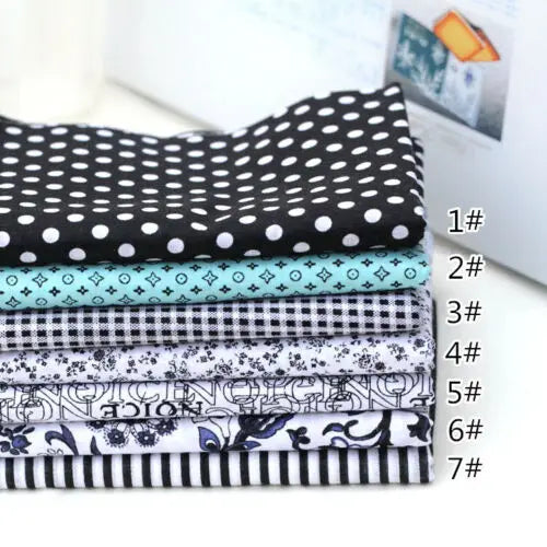 Assorted Floral Cotton Fabric Pre-Cut Bundle