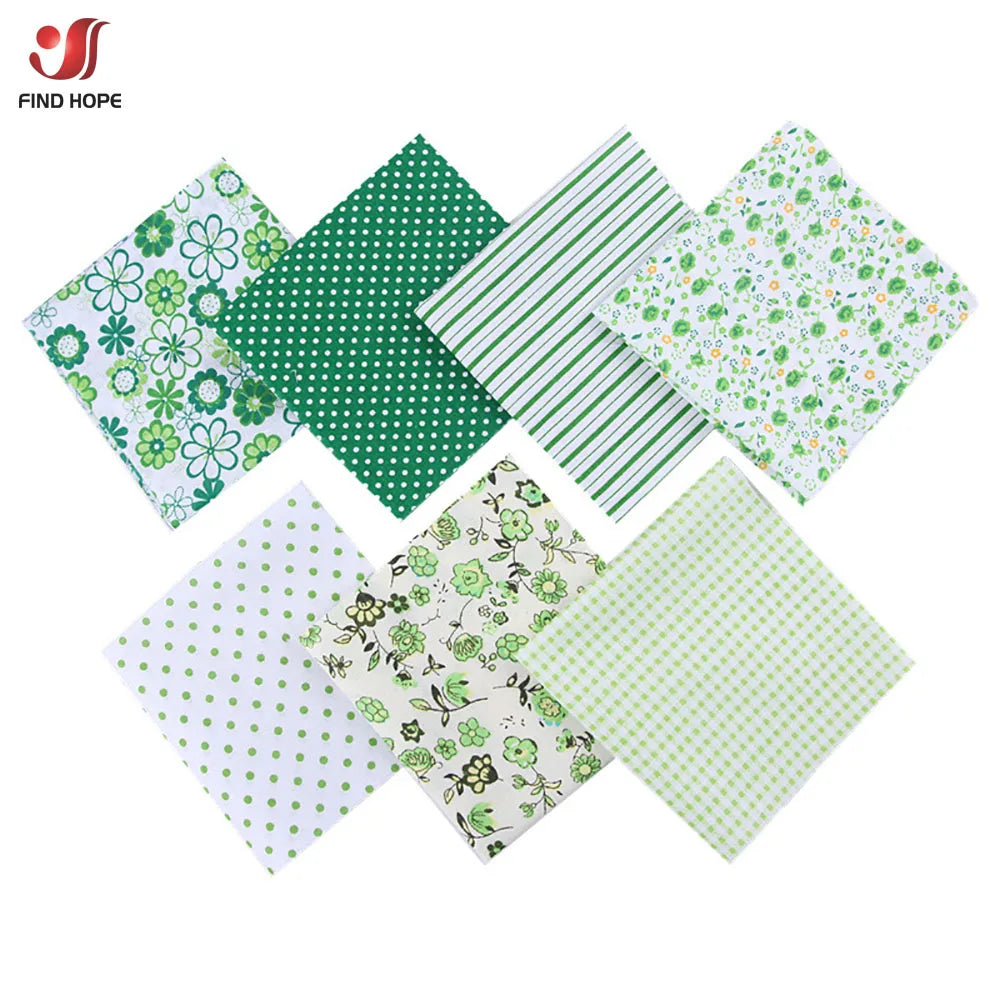 Colourful Cotton Fabric Pre-Cut Bundle