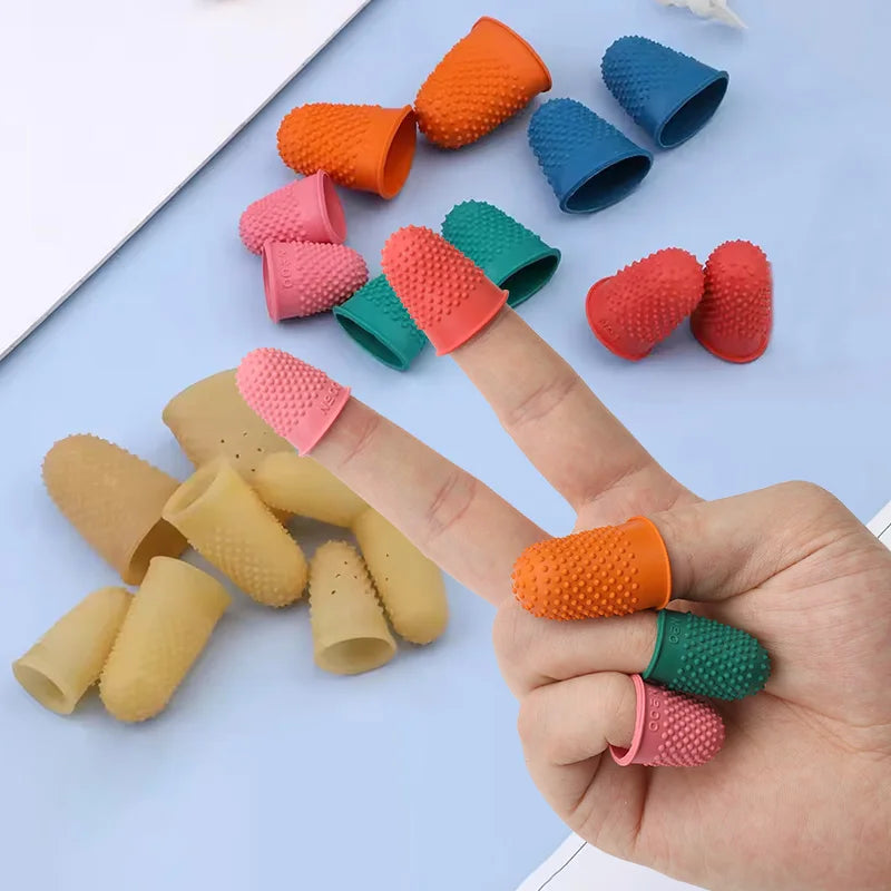 10Pcs Silicone Finger Cot – Sewing & Heat Resistant Protector